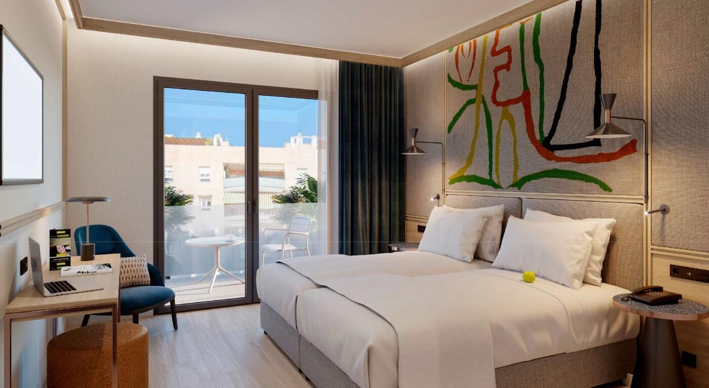 Minibar, wifi gratis y ropa de cama 