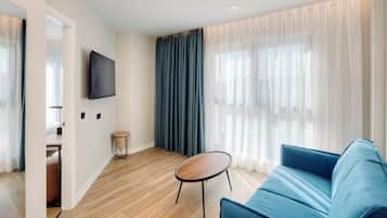 Suite Junior | Minibar, Wi-Fi gratuit, draps fournis