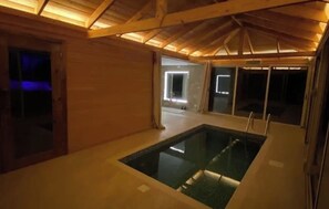 Indoor pool, outdoor pool