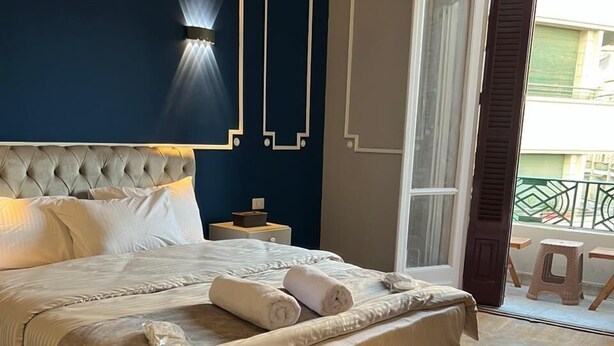 Elite Suite | Blackout drapes, bed sheets - Downtown Family Suites (Cairo)