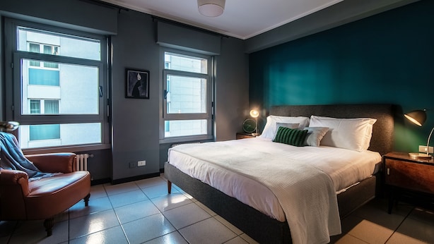 Design Apartment | 1 bedroom, premium bedding, down comforters, iron/ironing board - Home N.5 Como Downtown (Como)