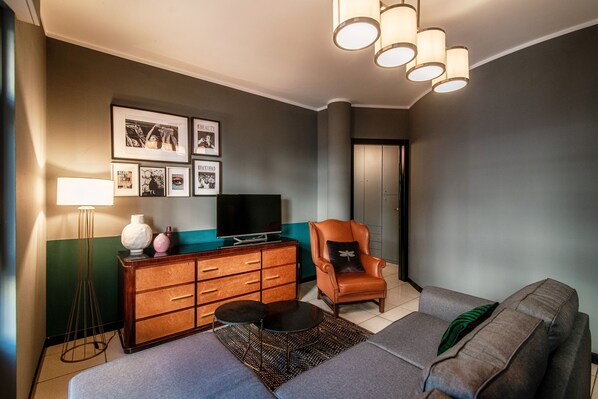 Design-Apartment | Wohnbereich