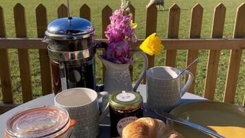 Udendørs spisemuligheder