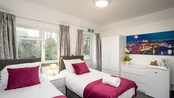 Standard Twin Room, Shared Bathroom | Desk, iron/ironing board, free WiFi, bed sheets