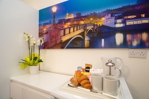 Desk, iron/ironing board, free WiFi, bed sheets