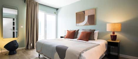 5 chambres, fer et planche Ă repasser, Wi-Fi, draps fournis