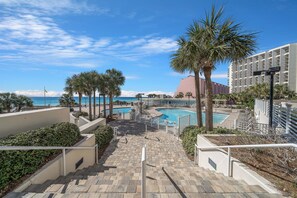 Una piscina climatizada