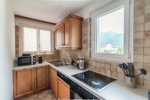 Departamento Deluxe | Cocina privada | Tetera eléctrica 
