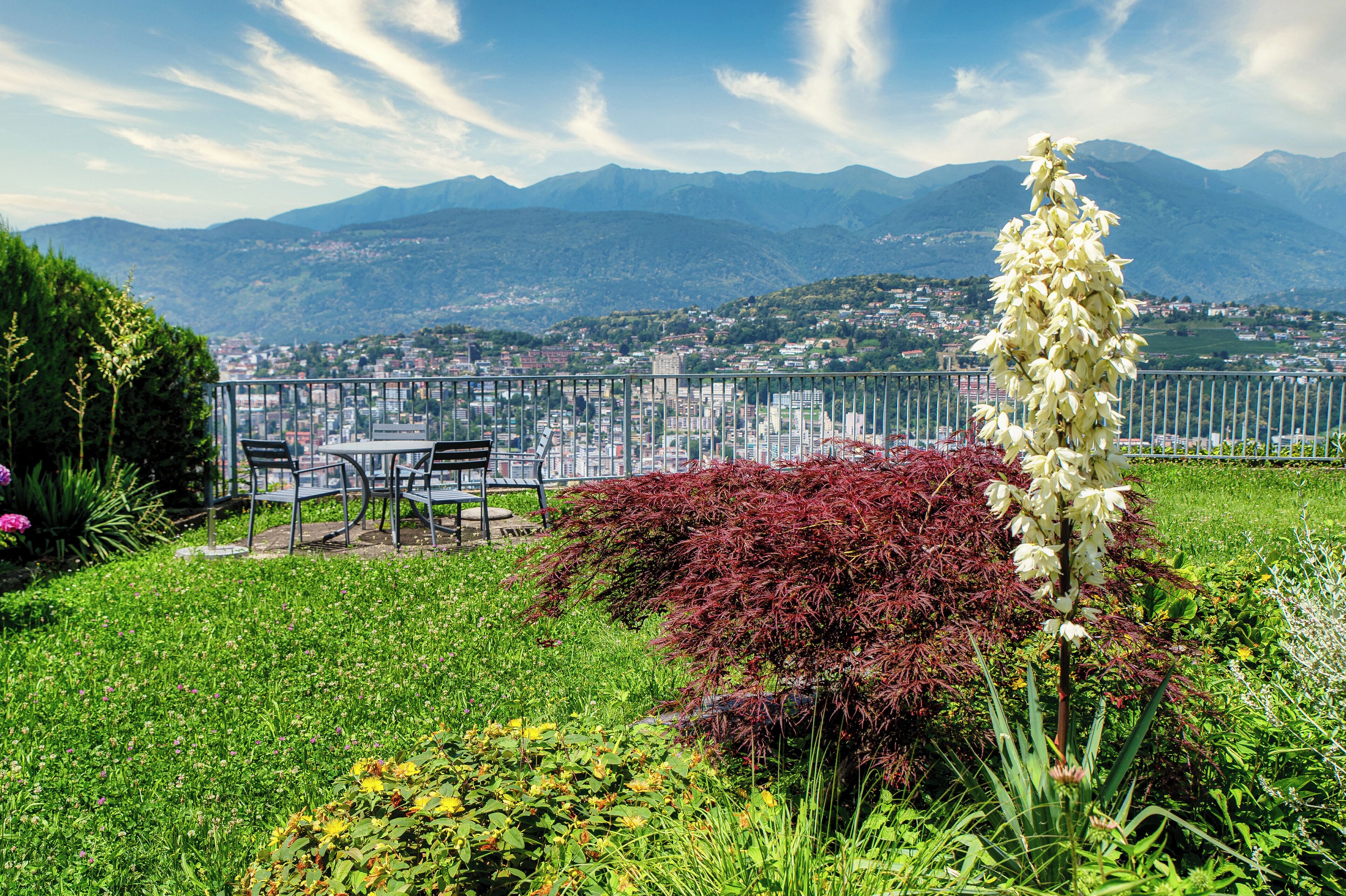 วิวเมืองจากที่พัก