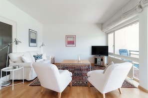 Apartamento Deluxe | Zona de estar