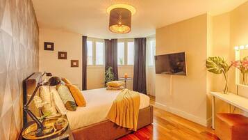 1 غرفة نوم ومكواة/لوح كي وواي فاي مجانًا