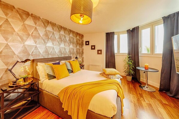 Apartment | 1 Schlafzimmer, Bügeleisen/Bügelbrett, kostenloses WLAN