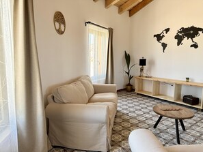 Hus, 2 queensize-senger | Oppholdsområde