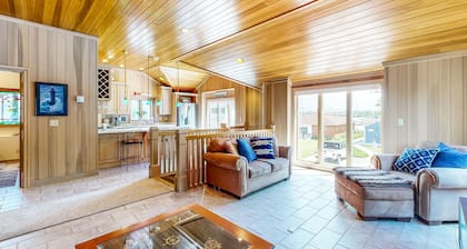 Inviting Lakefront Home with Patio and Dock