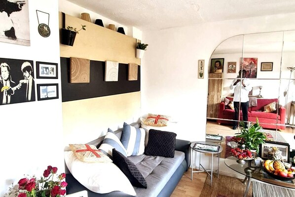 Leilighet, flere senger | Oppholdsområde