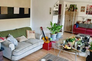 Leilighet, flere senger | Oppholdsområde