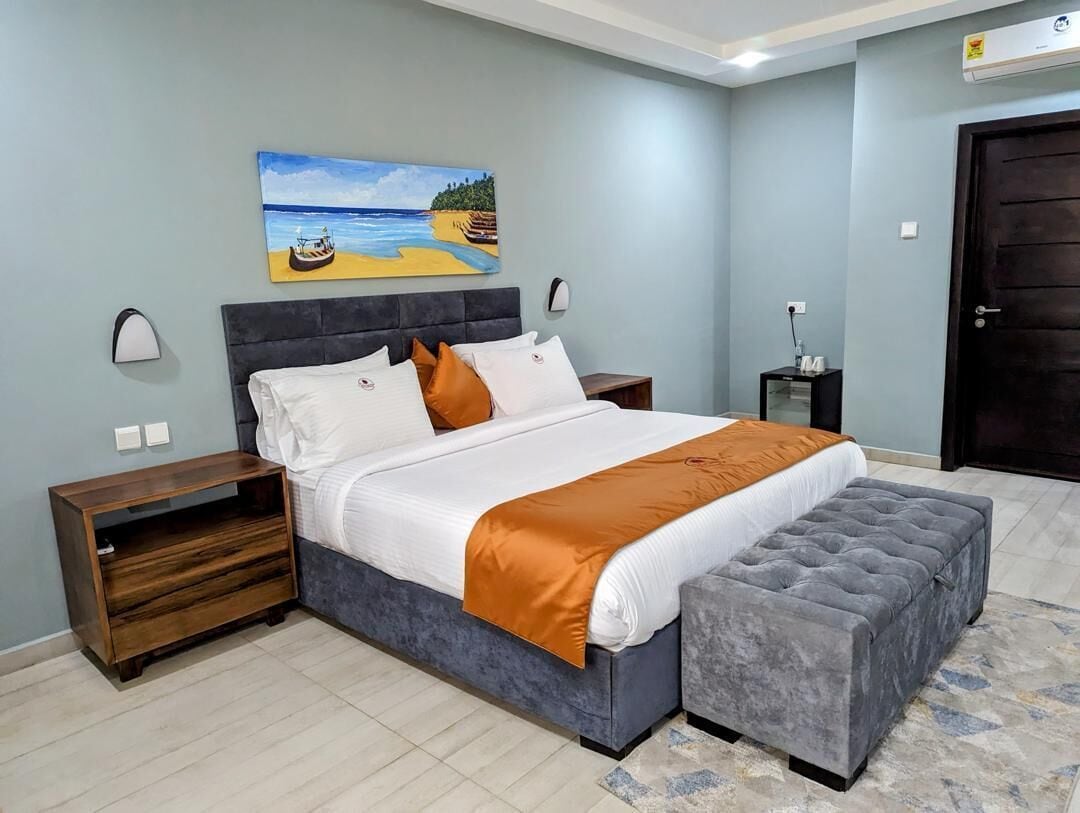 1 غرفة نوم وبديكورات فريدة لكل غرفة وطراز فريد لكل وحدة ومكتب