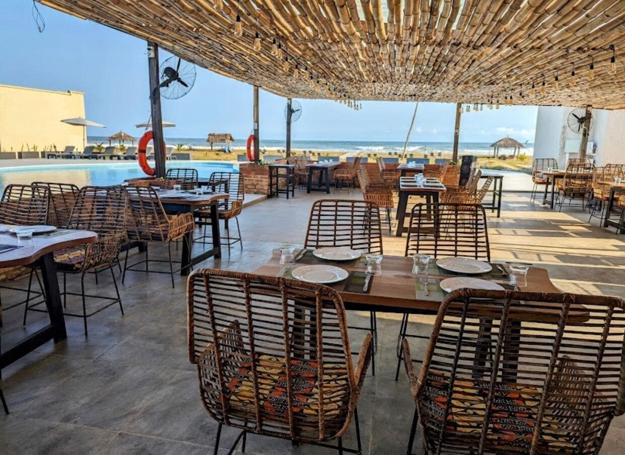 Bar al costat de la piscina