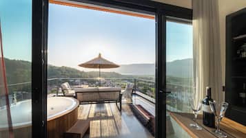 Luxe suite | Terras