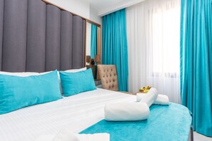 Economy Double Room | Premium bedding, soundproofing, free WiFi, bed sheets - WP White Palace Hotel (Istanbul)