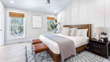 3 habitaciones, escritorio, tabla de planchar con plancha y wifi gratis