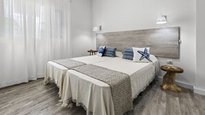 1 dormitorio, caja fuerte, wifi gratis y ropa de cama