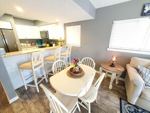 Condo, Multiple Beds, Kitchen, Pool View | Dining - Ocean Villas 6 (St. Augustine)