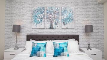 Apartemen | 2 kamar tidur, meja kerja, kedap suara, dan internet