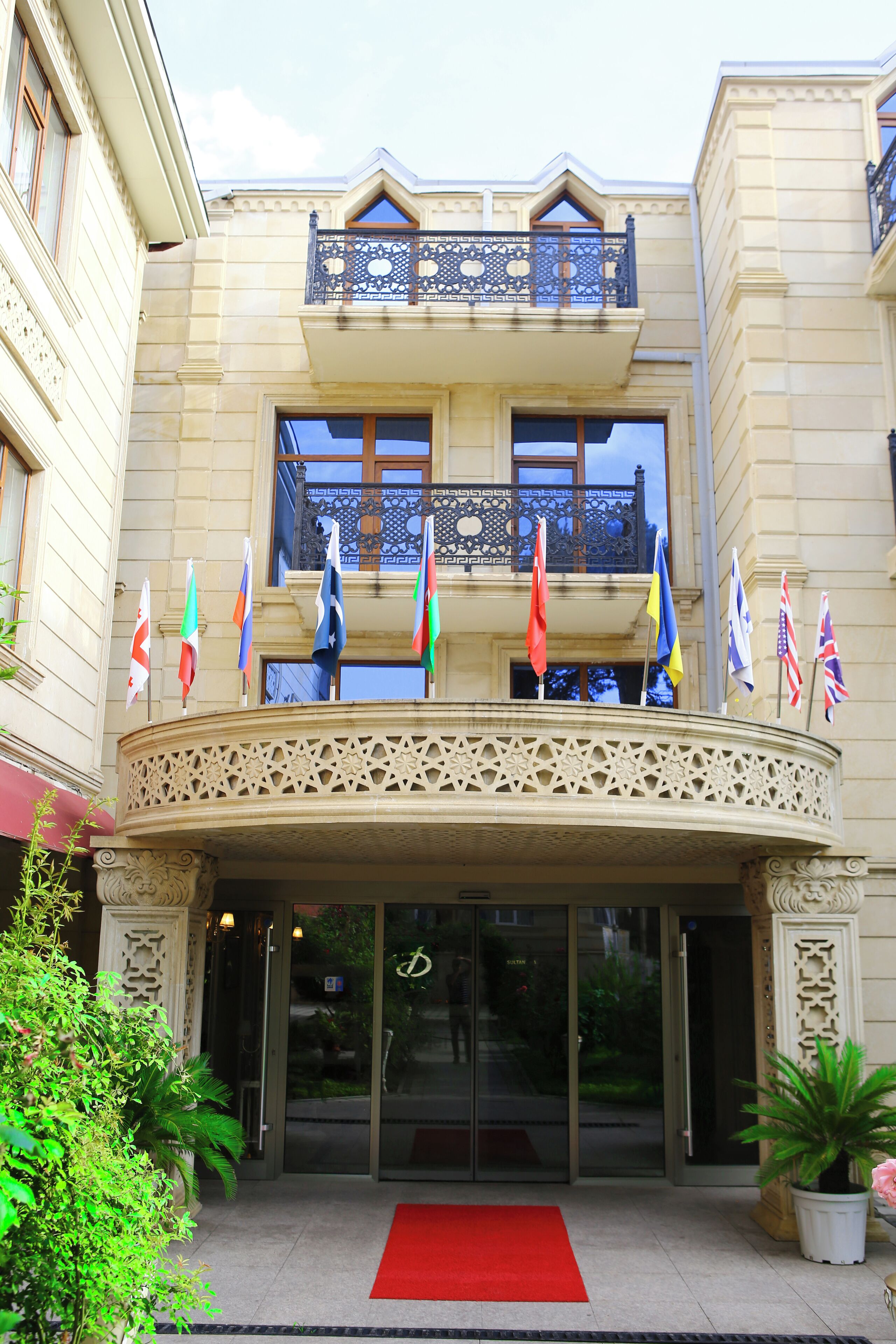 Entrada de la propiedad