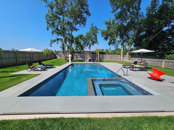 Una piscina climatizada