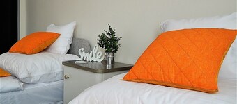 We are waiting for our guests in a quiet place near a popular thermal bath