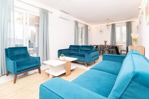 House, Multiple Beds | Living area