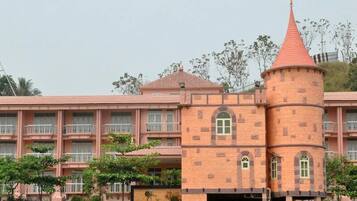 Fassade der Unterkunft