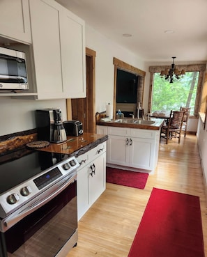 As you enter Birch Suite - Birch Suite at Colden Lodge is a Romantic Waterfront Adirondack Private Suite. (Saranac Lake)