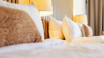1 habitación, ropa de cama de alta calidad y camas con efecto memoria