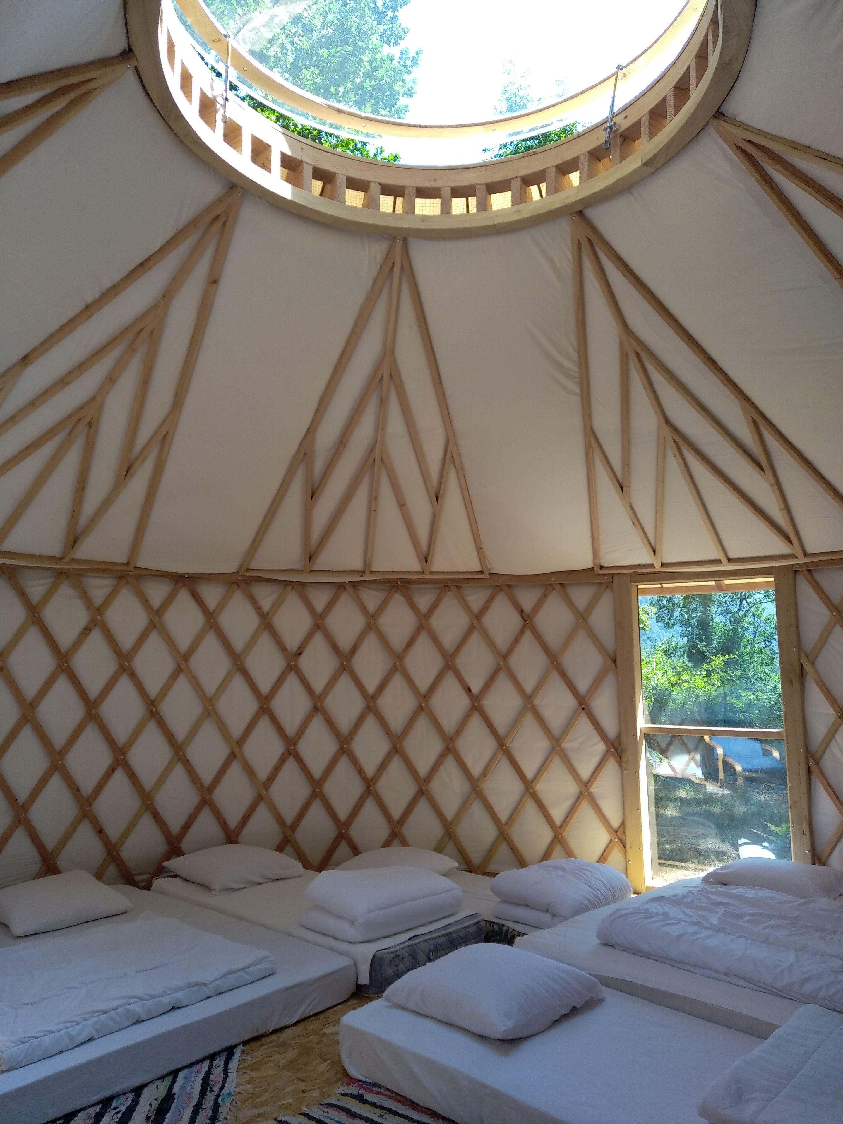 1 bedroom, desk, iron/ironing board, travel cot