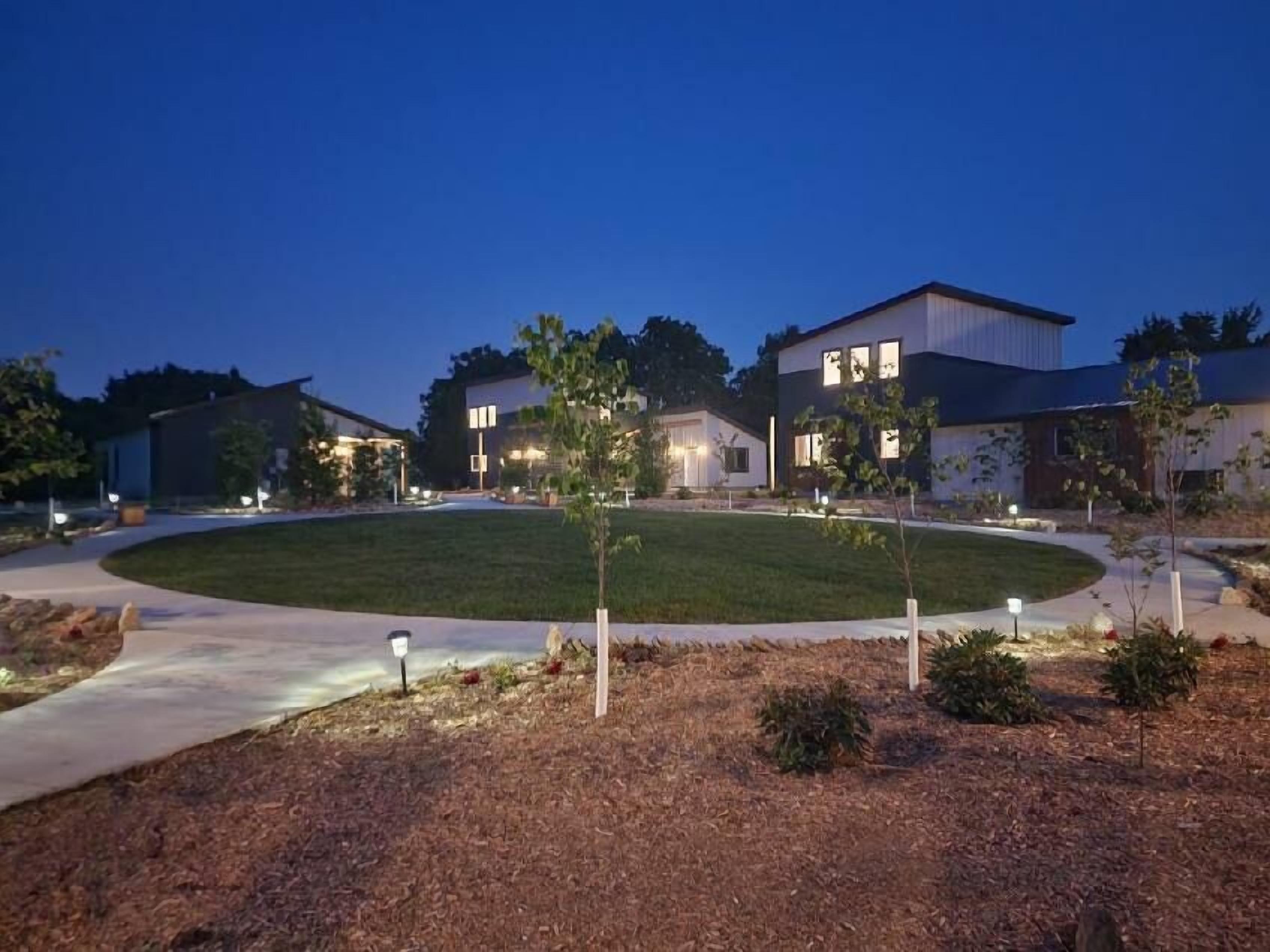 Enceinte de l’hébergement