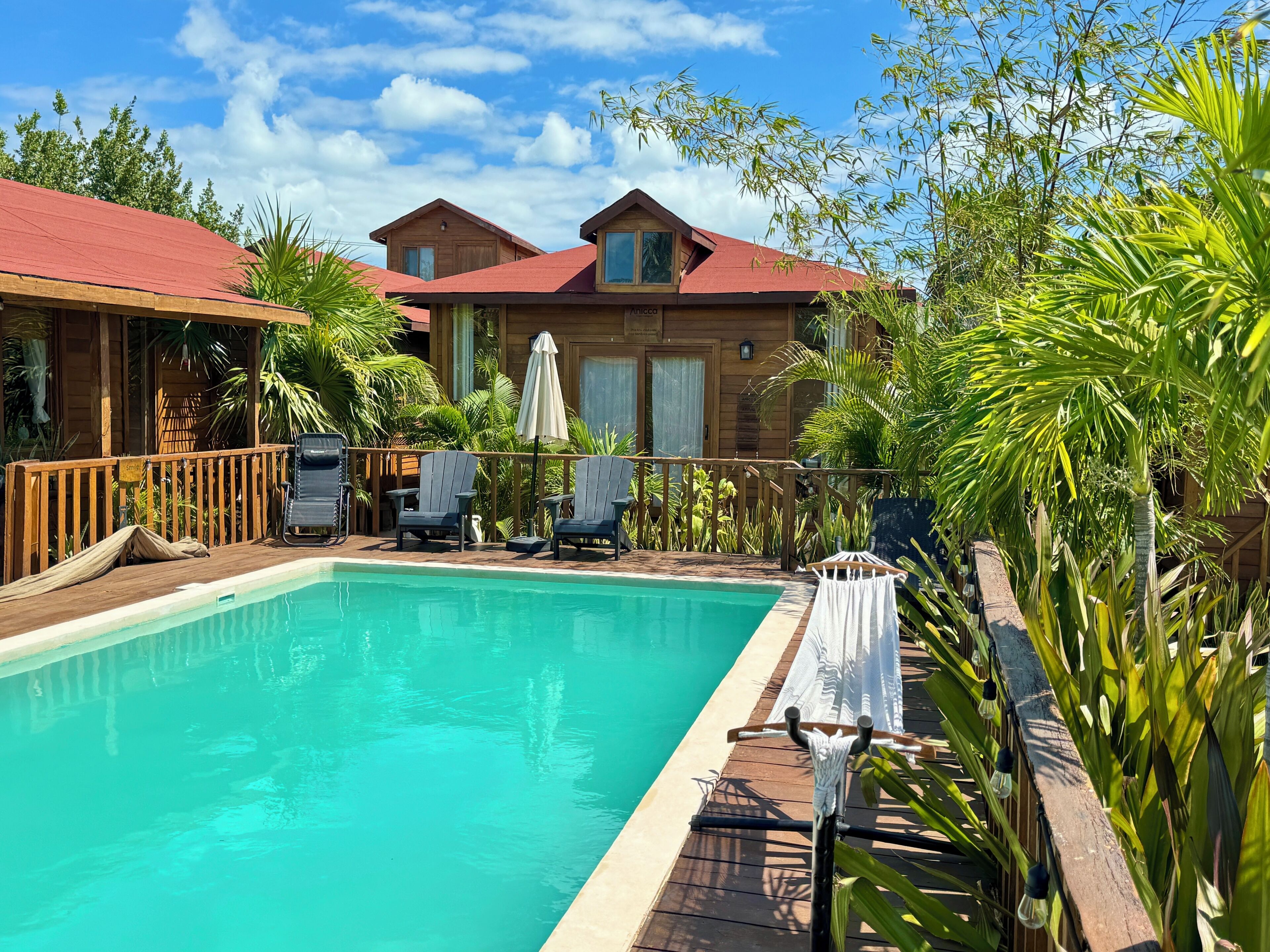 Alberca al aire libre 