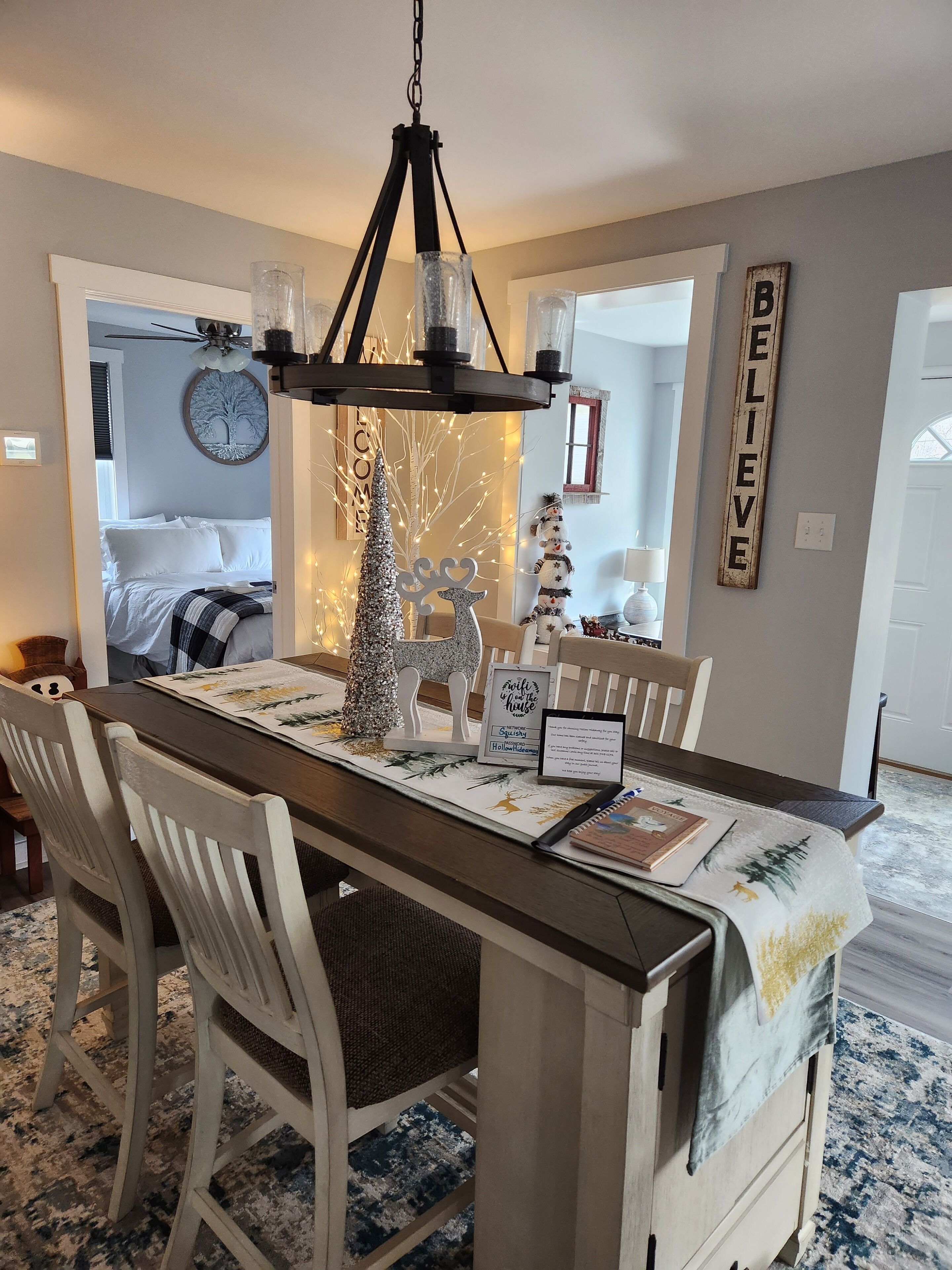 2 bedrooms, iron/ironing board, free WiFi, bed sheets