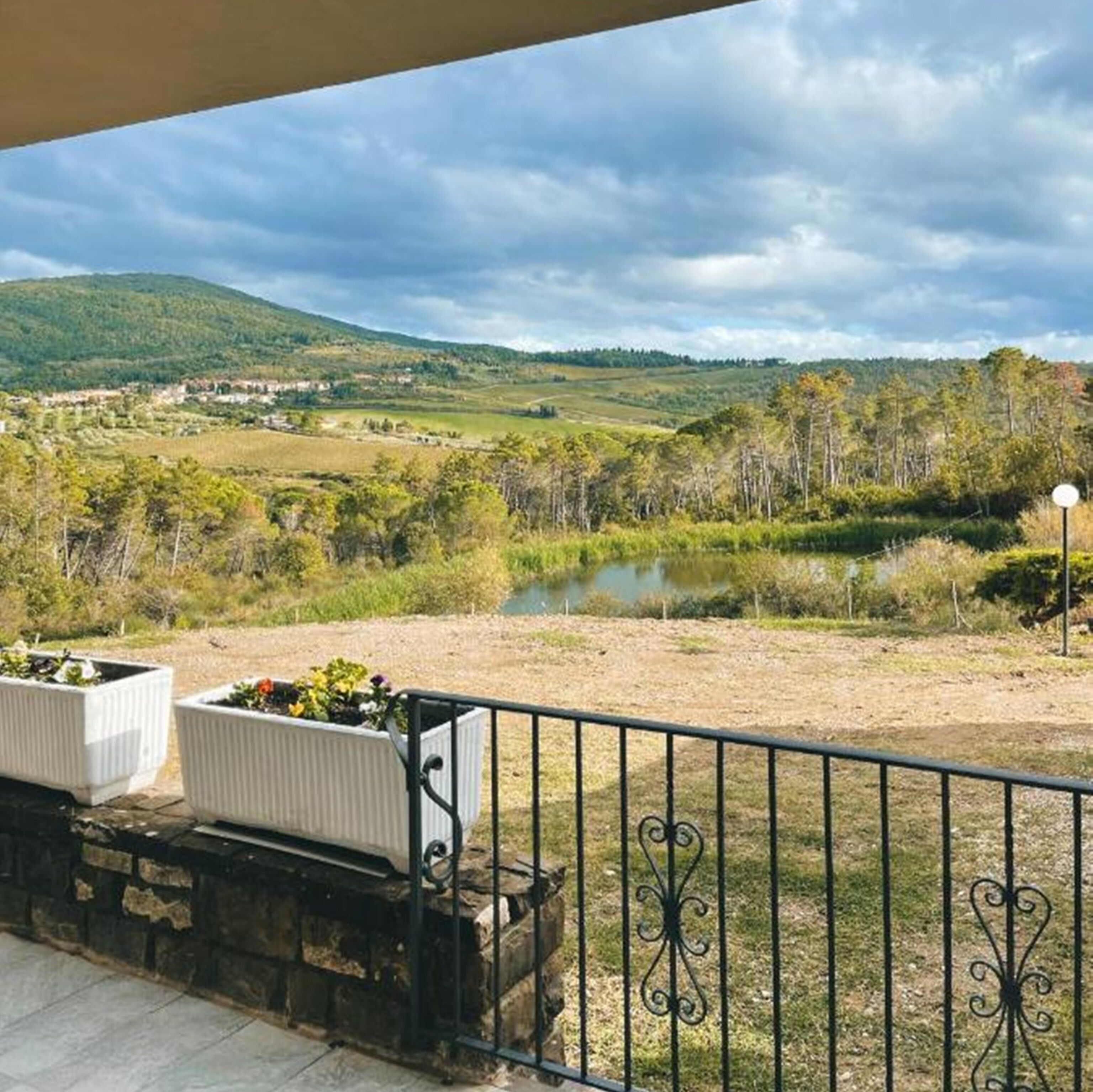 Vista dalla camera