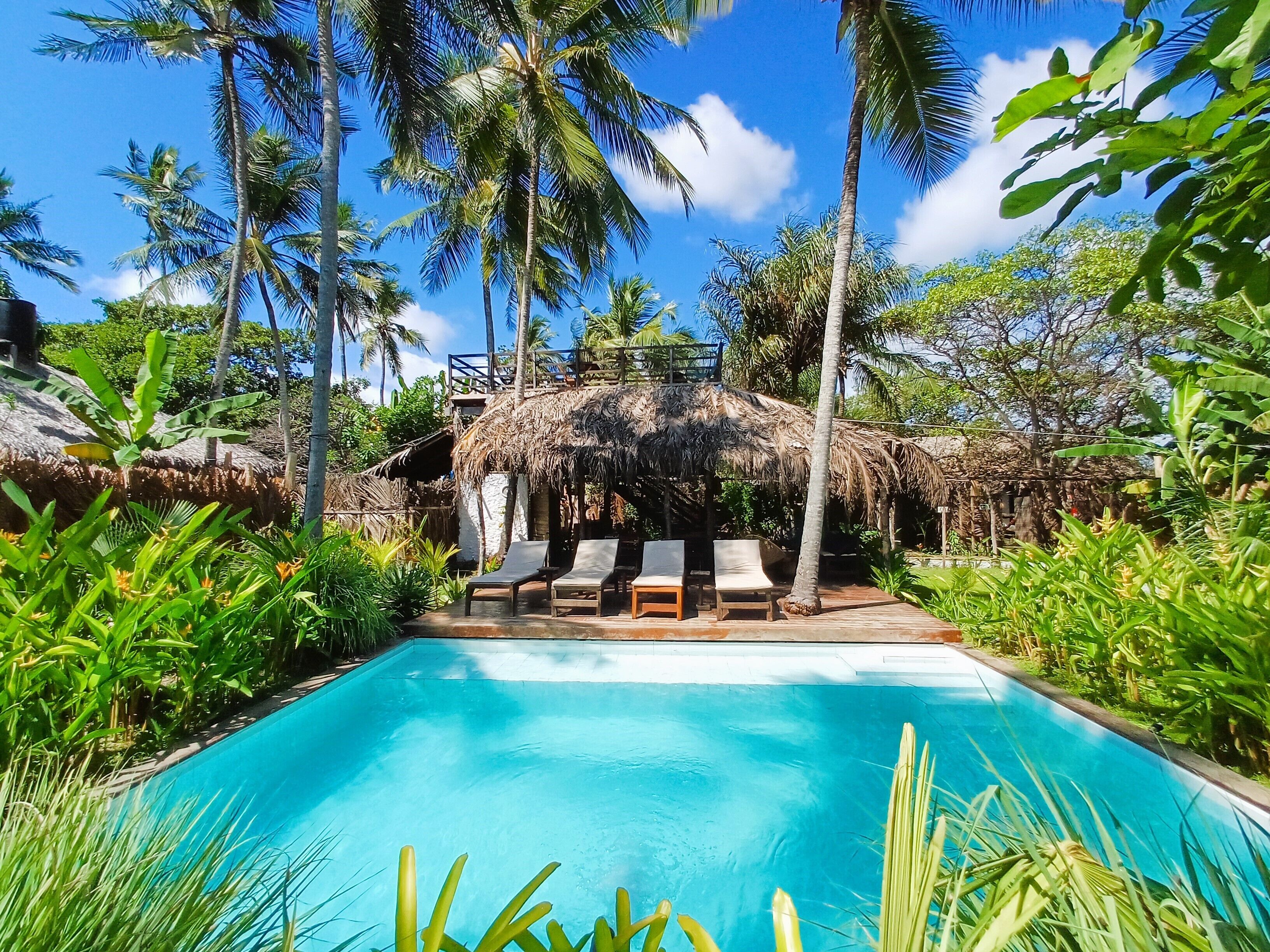 Alberca al aire libre 