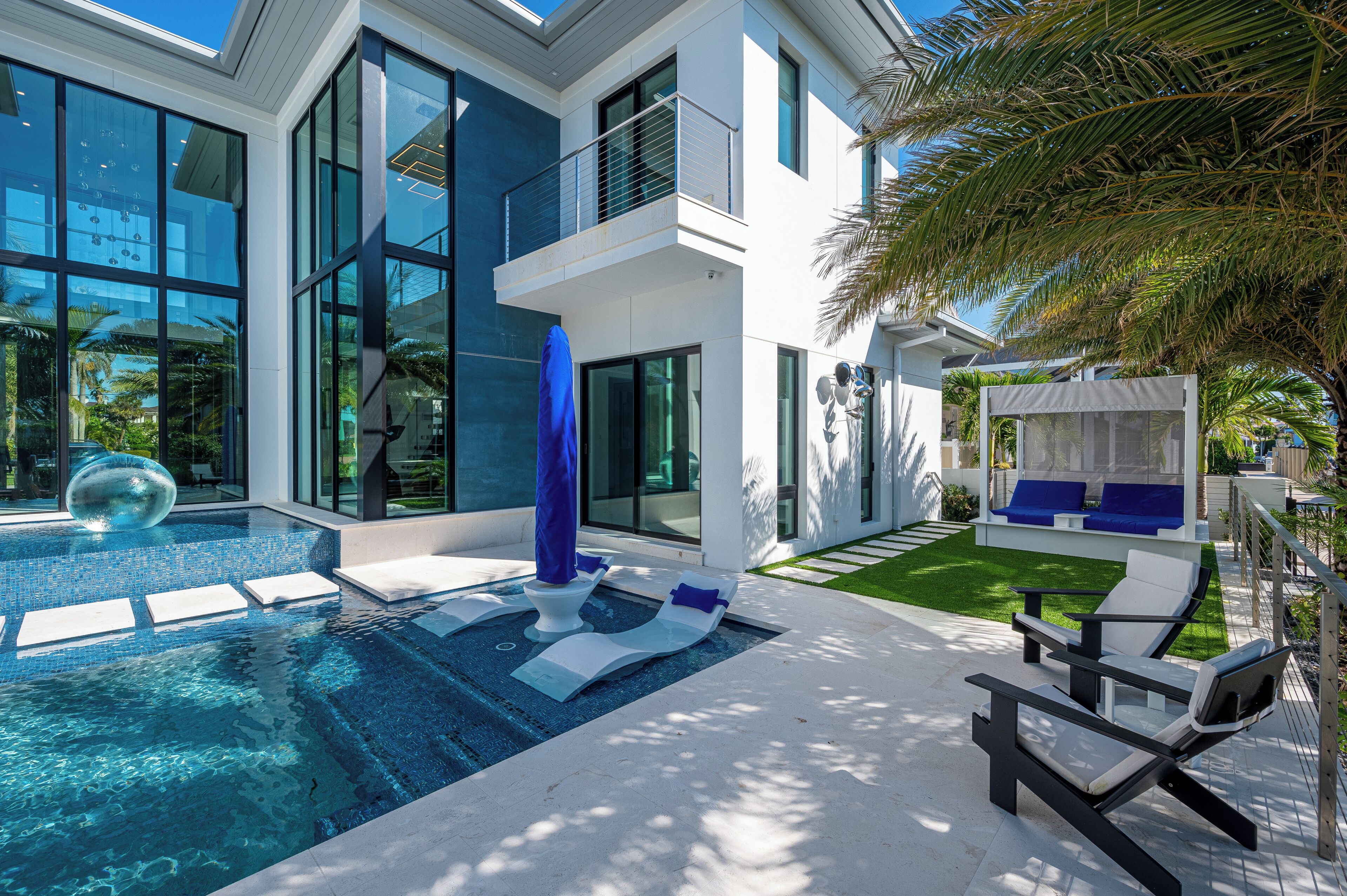NEW! Amazing Modern Waterfront Luxury at its Finest! Features 4 bedrooms 

