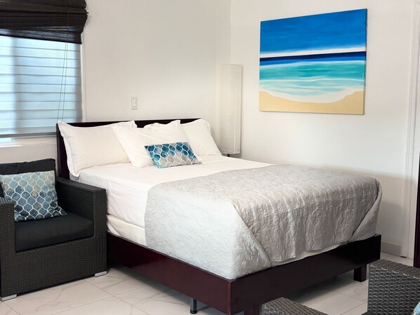 1 bedroom, desk, iron/ironing board, free WiFi