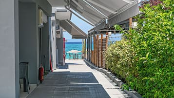 Entrée de l’hébergement