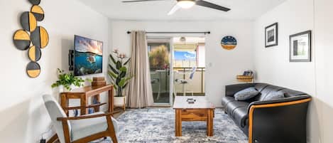 Appart'hôtel, 1 chambre | Coin séjour