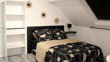 1 bedroom, iron/ironing board, free WiFi, bed sheets