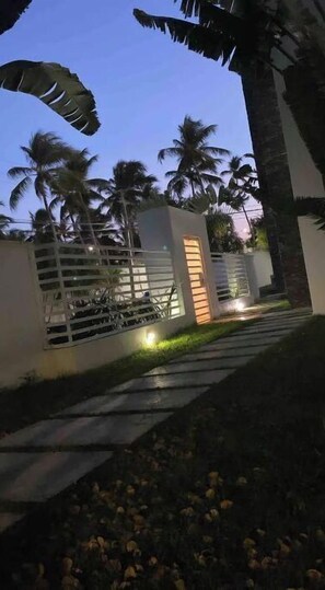 Enceinte de l’hébergement