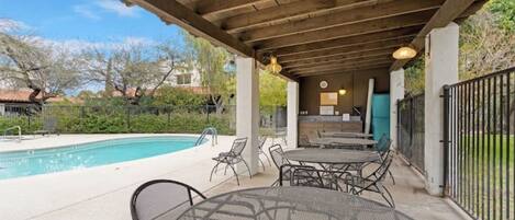 Alberca al aire libre