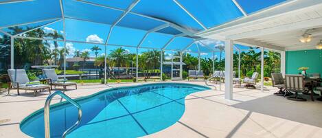 Una piscina climatizada