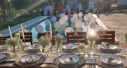 Apartment with private pool sa round with beautiful nature